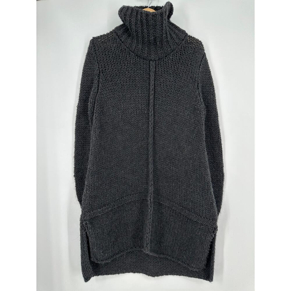 Lurdes Bergada Gray Turtleneck Sweater